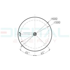 Digital Energy PWT-300L puffer tartály