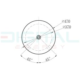 Digital Energy PWT-100L puffer tartály