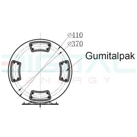Digital Energy PWT-50L puffer tartály